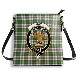 ScotsTee Shop Scottish Hay Dress Ancient Crest Tartan Bucket Bag Ladies Shoulder Bag Midi