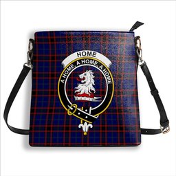 ScotsTee Shop Scottish Home Modern Crest Tartan Bucket Bag Ladies Shoulder Bag Midi