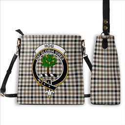 ScotsTee Shop Scottish Hog Ancient Crest Tartan Bucket Bag Ladies Shoulder Bag Midi