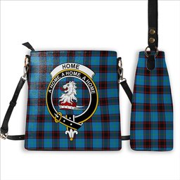 ScotsTee Shop Scottish Home Ancient Crest Tartan Bucket Bag Ladies Shoulder Bag Midi