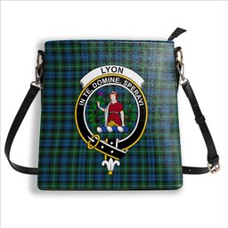 ScotsTee Shop Scottish Lyon Crest Tartan Bucket Bag Ladies Shoulder Bag Midi