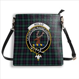 ScotsTee Shop Scottish Rollo Hunting Crest Tartan Bucket Bag Ladies Shoulder Bag Midi