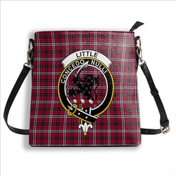 ScotsTee Shop Scottish Little Crest Tartan Bucket Bag Ladies Shoulder Bag Midi