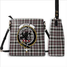 ScotsTee Shop Scottish Little Arisaid Ancient Crest Tartan Bucket Bag Ladies Shoulder Bag Midi