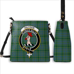 ScotsTee Shop Scottish Tailyour Ancient Crest Tartan Bucket Bag Ladies Shoulder Bag Midi