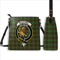 ScotsTee Shop Scottish MacPhee Hunting Ancient Crest Tartan Bucket Bag Ladies Shoulder Bag Midi