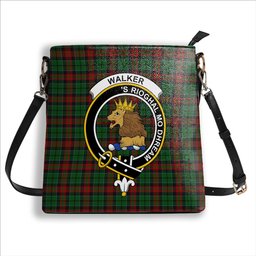 ScotsTee Shop Scottish Walker James Crest Tartan Bucket Bag Ladies Shoulder Bag Midi