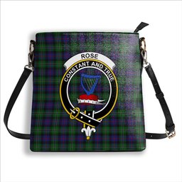 ScotsTee Shop Scottish Rose Hunting Crest Tartan Bucket Bag Ladies Shoulder Bag Midi