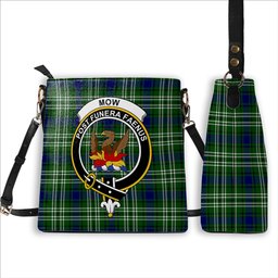 ScotsTee Shop Scottish Mow Crest Tartan Bucket Bag Ladies Shoulder Bag Midi