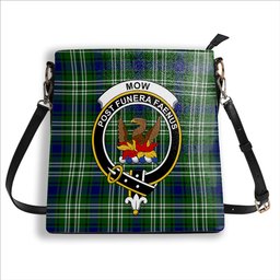 ScotsTee Shop Scottish Mow Crest Tartan Bucket Bag Ladies Shoulder Bag Midi