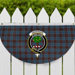 ScotsTee Shop Scottish Anderson Paton Crest Tartan Non-Pleated Fan Flag Bunting Banner