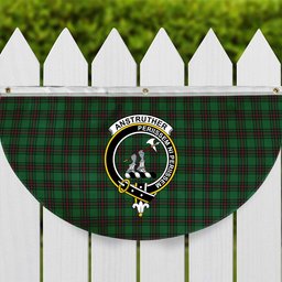 ScotsTee Shop Scottish Anstruther Crest Tartan Non-Pleated Fan Flag Bunting Banner