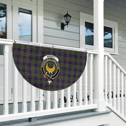 ScotsTee Shop Scottish Arnott Crest Tartan Non-Pleated Fan Flag Bunting Banner