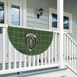 ScotsTee Shop Scottish Balfour Hunting Ancient Crest Tartan Non-Pleated Fan Flag Bunting Banner