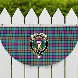 ScotsTee Shop Scottish Buchanan Inauguration Crest Tartan Non-Pleated Fan Flag Bunting Banner