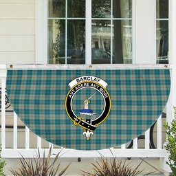 ScotsTee Shop Scottish Barclay Hunting #2 Ancient Clan Crest Tartan Non-Pleated Fan Flag Bunting Banner