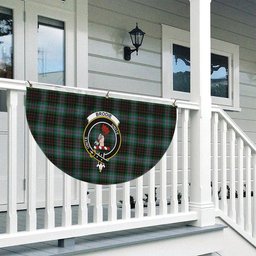 ScotsTee Shop Scottish Brodie Hunting Crest Tartan Non-Pleated Fan Flag Bunting Banner