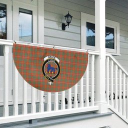 ScotsTee Shop Scottish Bruce Ancient Crest Tartan Non-Pleated Fan Flag Bunting Banner