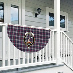 ScotsTee Shop Scottish Cooper Dress Dalgliesh 1 Crest Tartan Non-Pleated Fan Flag Bunting Banner