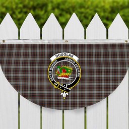 ScotsTee Shop Scottish Douglas Ancient Dress Crest Tartan Non-Pleated Fan Flag Bunting Banner