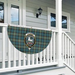 ScotsTee Shop Scottish Cochrane Hunting Ancient Crest Tartan Non-Pleated Fan Flag Bunting Banner