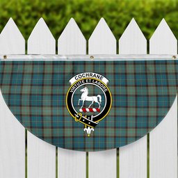 ScotsTee Shop Scottish Cochrane Hunting Ancient Crest Tartan Non-Pleated Fan Flag Bunting Banner