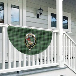 ScotsTee Shop Scottish Donald Lord of the Isles Hunting Crest Tartan Non-Pleated Fan Flag Bunting Banner