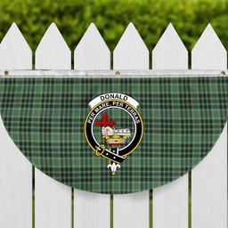 ScotsTee Shop Scottish Donald Lord of the Isles Hunting Crest Tartan Non-Pleated Fan Flag Bunting Banner
