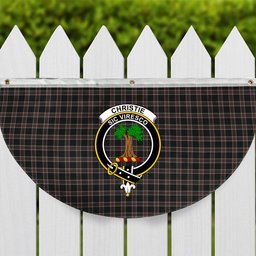 ScotsTee Shop Scottish Christie (London) Hunting Crest Tartan Non-Pleated Fan Flag Bunting Banner