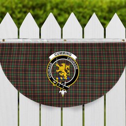 ScotsTee Shop Scottish Cumming Hunting Ancient Crest Tartan Non-Pleated Fan Flag Bunting Banner
