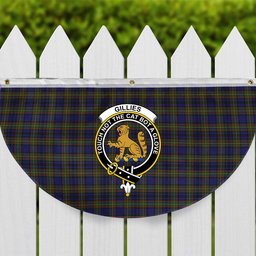 ScotsTee Shop Scottish Gillies 1 Crest Tartan Non-Pleated Fan Flag Bunting Banner