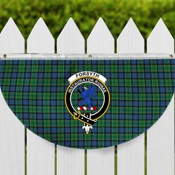 ScotsTee Shop Scottish Forsyth Ancient Crest Tartan Non-Pleated Fan Flag Bunting Banner