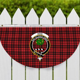 ScotsTee Shop Scottish Hog Crest Tartan Non-Pleated Fan Flag Bunting Banner
