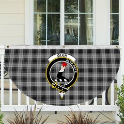 ScotsTee Shop Scottish Glen Crest Tartan Non-Pleated Fan Flag Bunting Banner