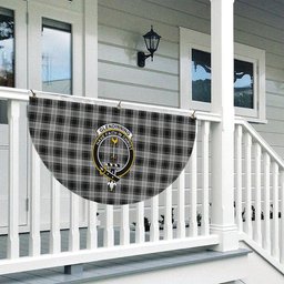 ScotsTee Shop Scottish Glendinning Crest Tartan Non-Pleated Fan Flag Bunting Banner