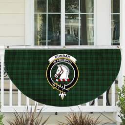 ScotsTee Shop Scottish Dunbar Hunting Crest Tartan Non-Pleated Fan Flag Bunting Banner