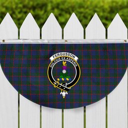 ScotsTee Shop Scottish Ferguson 1819 Crest Tartan Non-Pleated Fan Flag Bunting Banner