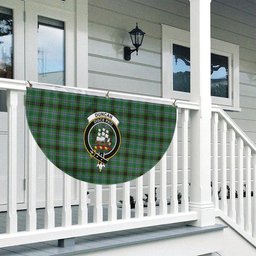 ScotsTee Shop Scottish Duncan of Sketraw Ancient Crest Tartan Non-Pleated Fan Flag Bunting Banner