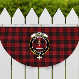ScotsTee Shop Scottish Erskine Paton Crest Tartan Non-Pleated Fan Flag Bunting Banner