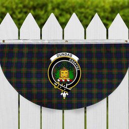 ScotsTee Shop Scottish Dundas Modern 02 Crest Tartan Non-Pleated Fan Flag Bunting Banner