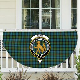ScotsTee Shop Scottish Gow Hunting Ancient Crest Tartan Non-Pleated Fan Flag Bunting Banner