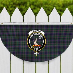 ScotsTee Shop Scottish Cooper James Cant Crest Tartan Non-Pleated Fan Flag Bunting Banner
