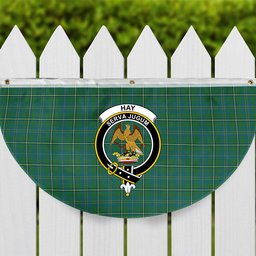 ScotsTee Shop Scottish Hay Hunting Ancient Crest Tartan Non-Pleated Fan Flag Bunting Banner