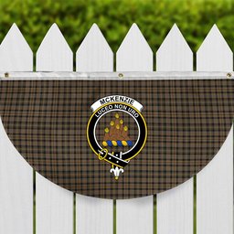 ScotsTee Shop Scottish McKenzie Hunting Crest Tartan Non-Pleated Fan Flag Bunting Banner
