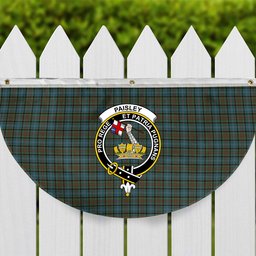 ScotsTee Shop Scottish Paisley Crest Tartan Non-Pleated Fan Flag Bunting Banner