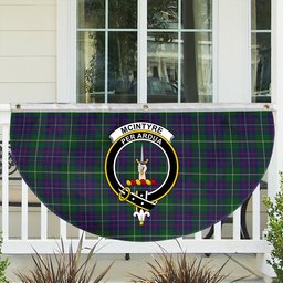ScotsTee Shop Scottish McIntyre Inglis Crest Tartan Non-Pleated Fan Flag Bunting Banner