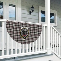 ScotsTee Shop Scottish Little Arisaid Ancient Crest Tartan Non-Pleated Fan Flag Bunting Banner