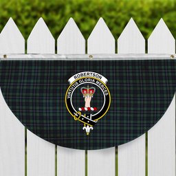 ScotsTee Shop Scottish Robertson Hunting #2 Modern Crest Tartan Non-Pleated Fan Flag Bunting Banner