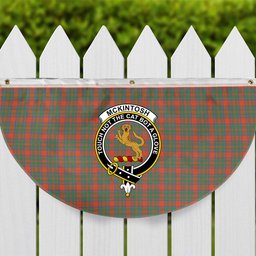 ScotsTee Shop Scottish McKintosh Ancient Crest Tartan Non-Pleated Fan Flag Bunting Banner