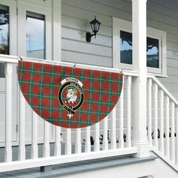 ScotsTee Shop Scottish Ruthven Ancient Crest Tartan Non-Pleated Fan Flag Bunting Banner